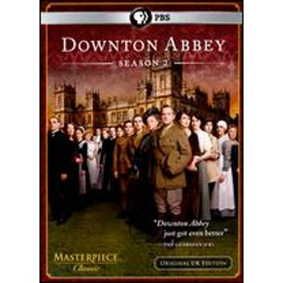 Pre-Owned Masterpiece Classic: Downton Abbey - Season 2 [3 Discs] (DVD 0841887016087)