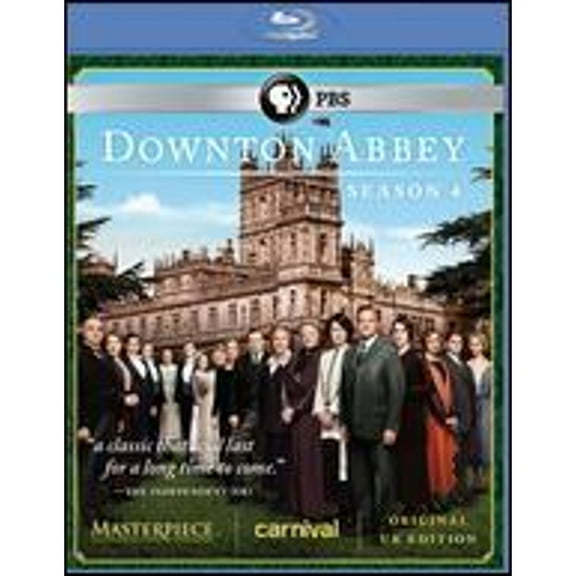 Pre-Owned Masterpiece: Downton Abbey - Season 4 [3 Discs] [Blu-ray] (Blu-Ray 0841887019712)