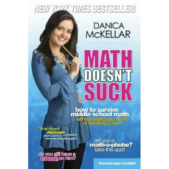Pre-Owned Math Doesn't Suck : How to Survive Middle School Math Without Losing Your Mind or Breaking a Nail 9780452289499