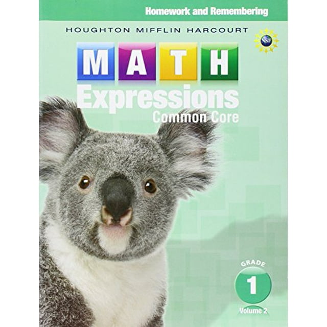 Pre-Owned Math Expressions: Homework & Remembering, Volume 2 Grade 1