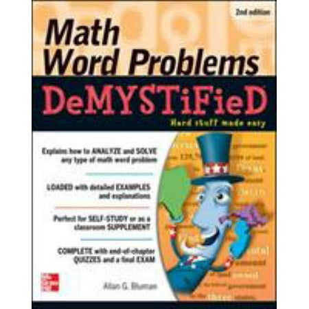 Math Word Problems Demystified [Paperback - Used]