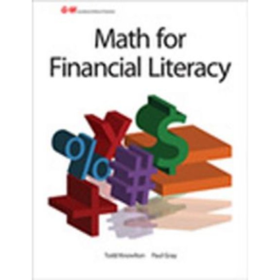 Pre-Owned Math for Financial Literacy (Hardcover) 1605257869 9781605257860