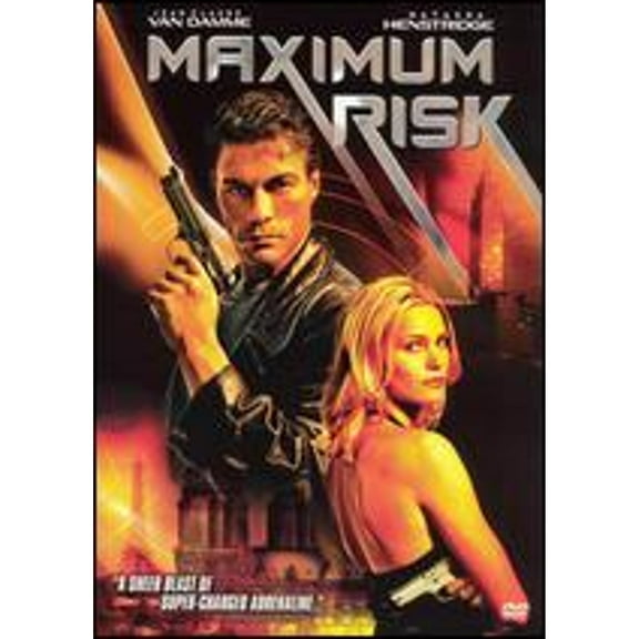 Pre-Owned Maximum Risk Action Movie Starring Jean-Claude Van Damme, Natasha Henstridge DVD