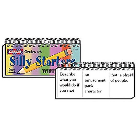 Pre-Owned McDonald Publishing MC-W2027 Silly Starters Write-Abouts Booklet, 0.88" Height, 4" Wide, 8.88" Length 9781557089182