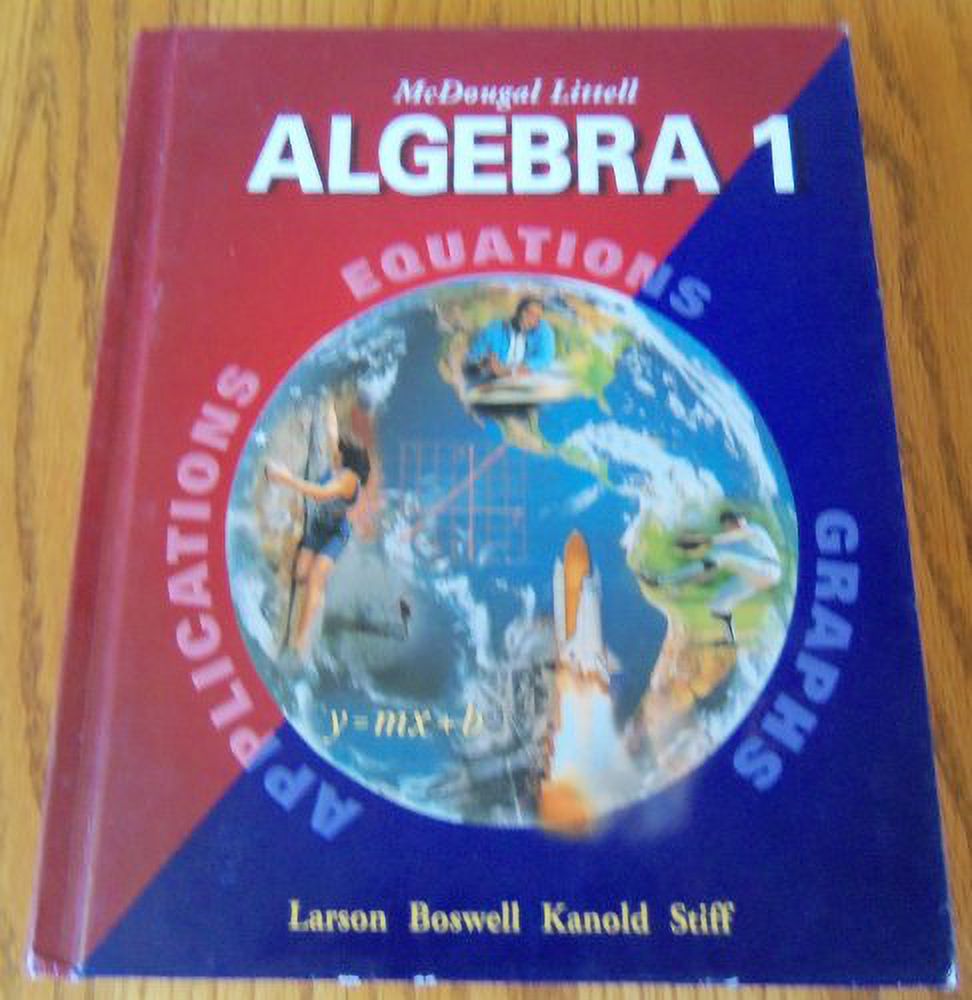 PreOwned McDougal Littell Algebra 1 Student Edition (C) 2004 2004 (Hardcover, 9780618250189