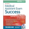 thumbnail image 1 of Pre-Owned Medical Assistant Exam Success: A Q&A Review Applying Critical Thinking to Test Taking [With CDROM] (Paperback) 0803623895 9780803623897, 1 of 1