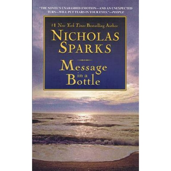 Pre-Owned Message in a Bottle (Paperback) by Nicholas Sparks