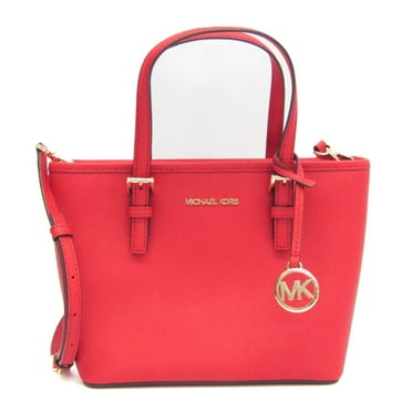 Pre-Owned Michael Kors JET SET TRAVEL XS CRYAL CNV TZ TOTE LEATHER 35T9GTVT0L Women's... (Good)