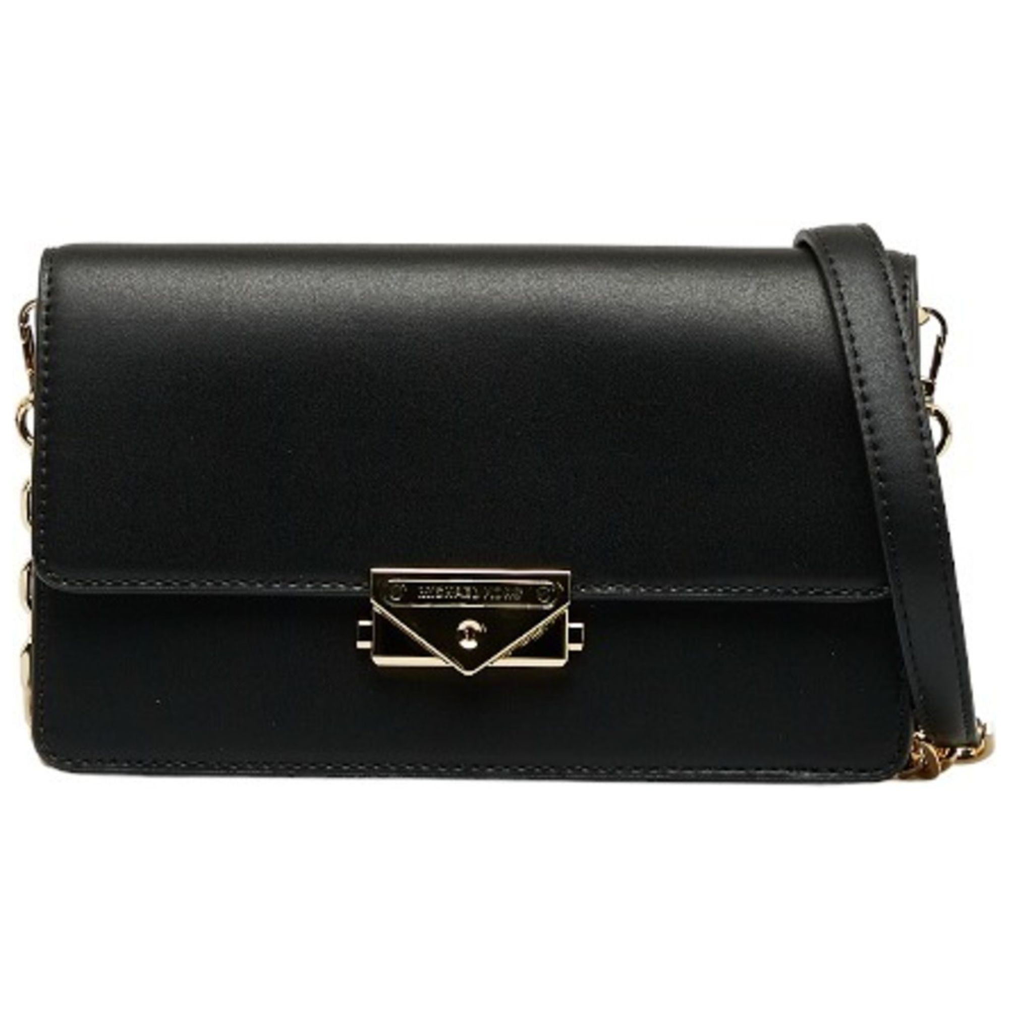 Pre-Owned Michael Kors Sissi Vegan Leather Chain Shoulder Bag 