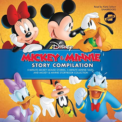 Pre-Owned Mickey & Minnie Story Compilation: 5-Minute Mickey Mouse Stories, 5-Minute Minnie Tales, and Mickey & Minnie Storybook Collection Paperback - USED