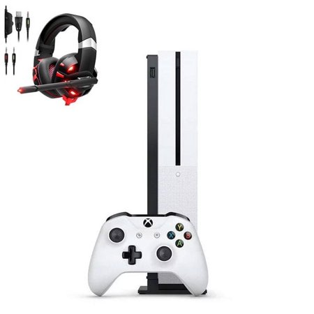 Pre-Owned Microsoft 234-00051 Xbox One S White 1TB Gaming Console Included BOLT AXTION (Refurbished: Like New)