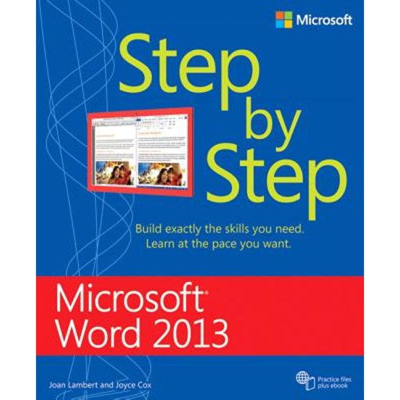 Pre-Owned Microsoft Word 2013 Step by Step (Paperback 9780735669123) by Joan Lambert, Joyce Cox