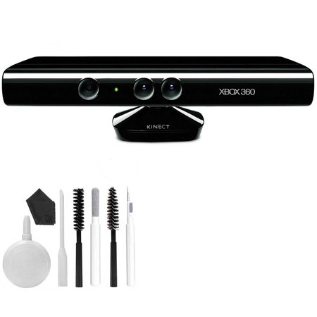 Restored Microsoft XBOX 360 Kinect Sensor BOLT AXTION Bundle (Refurbished)