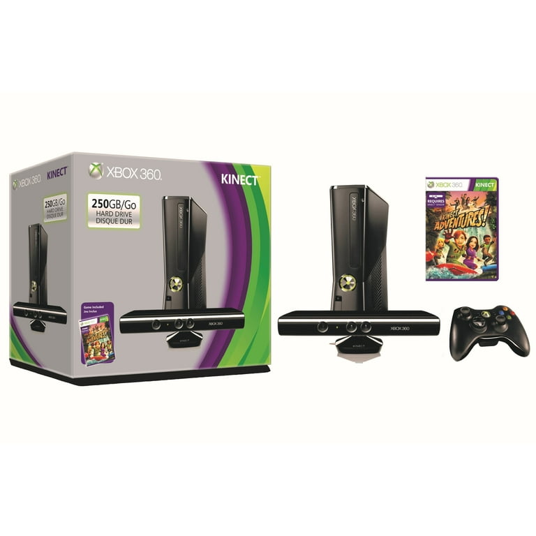 Pre-Owned Microsoft Xbox 360 S 250GB System Kinect Bundle