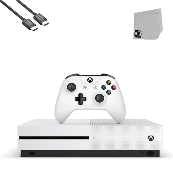 Pre-Owned Microsoft Xbox One S 1TB White Gaming Console with HDMI, Xbox One