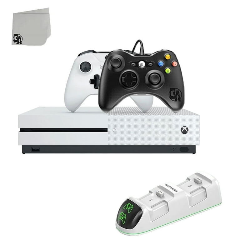 Microsoft Xbox One S retailer 500GB White Bundle 3 Games Charger