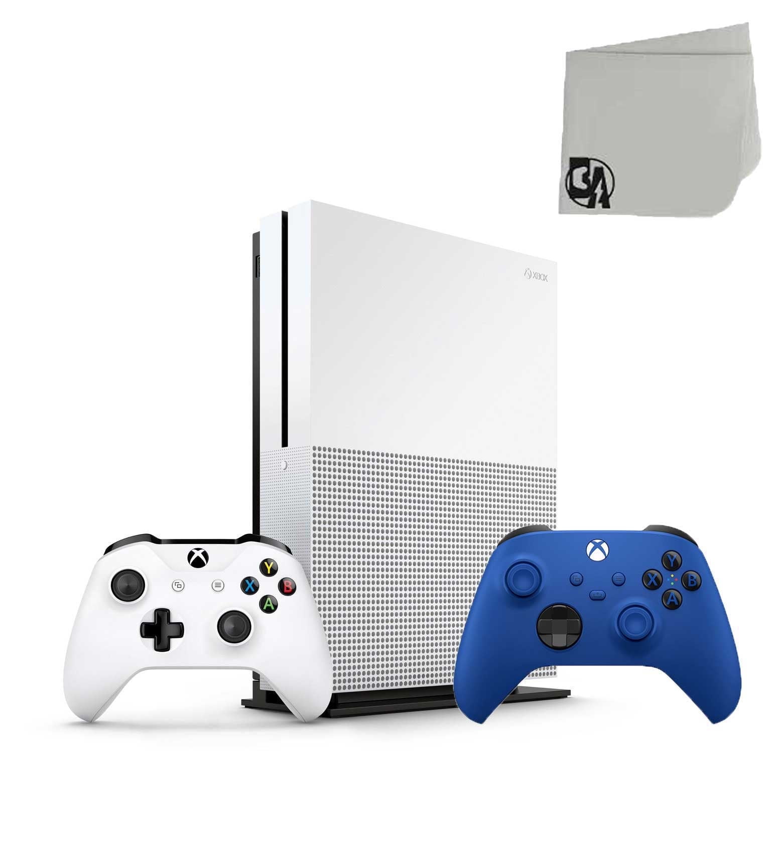 Pre-Owned Microsoft Xbox One S White 1TB Gaming Console with 