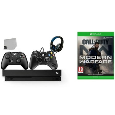 Pre-Owned Microsoft Xbox One X 1TB with Call of Duty: Modern Warfare Bundle, Black