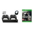 thumbnail image 1 of Pre-Owned Microsoft Xbox One X 1TB Gaming Console Black with 2 Controller Included with Call of Duty- Modern Warfare BOLT AXTION Bundle, 1 of 1