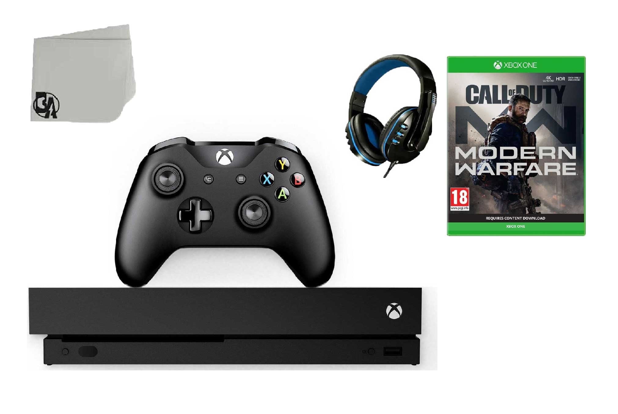 Pre-Owned Microsoft Xbox One X 1TB Gaming Console Black with Call