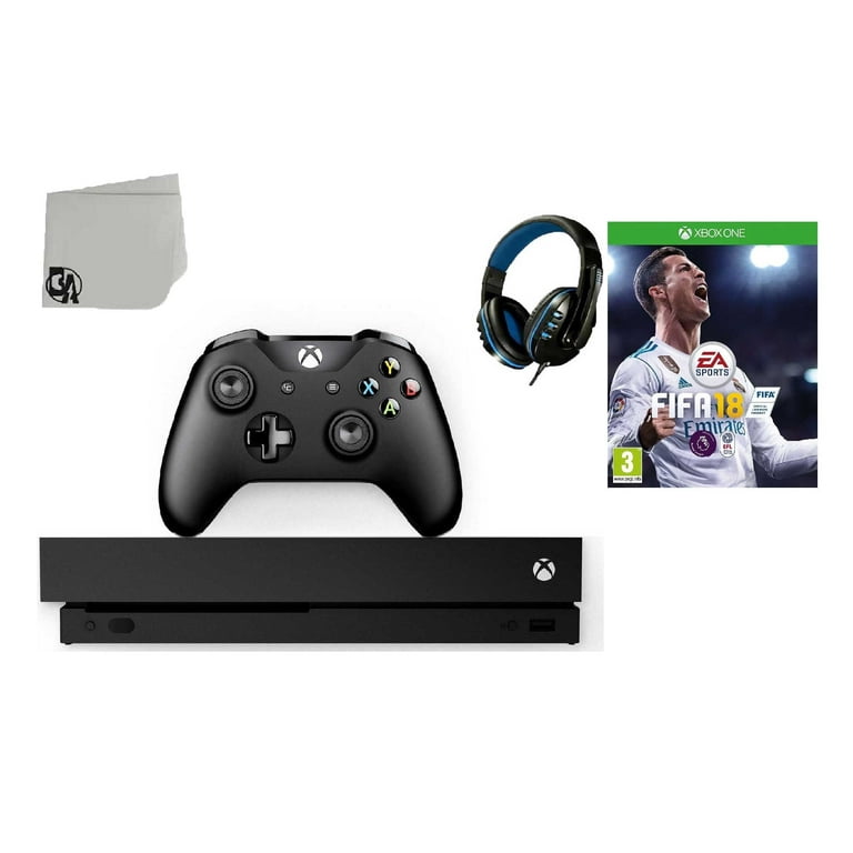 Pre-Owned Microsoft Xbox One X 1TB Gaming Console Black with