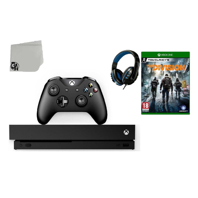 Pre-Owned Microsoft Xbox One X 1TB Gaming Console Black with Tom