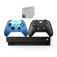thumbnail image 1 of Restored Microsoft Xbox One X 1TB Gaming Console with Aqua Shift Controller Included BOLT AXTION Bundle (Refurbished), 1 of 4