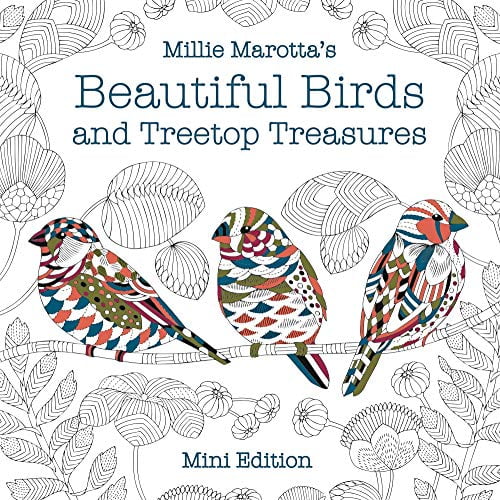 Pre-Owned Millie Marotta's Beautiful Birds and Treetop Treasures: Mini Edition (Paperback) 1454711191 9781454711193