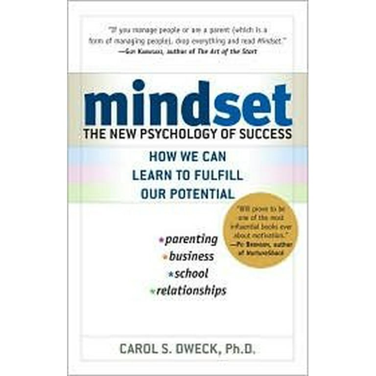 Pre-Owned Mindset: The New Psychology of Success by Carol Dweck, Paperback  B004H70QB0 