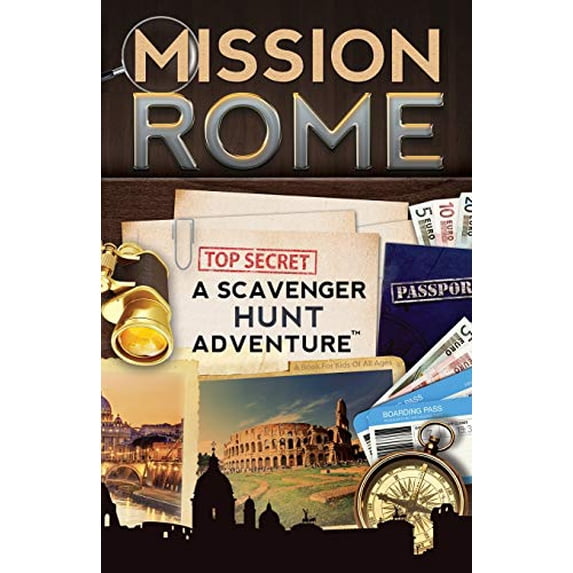 Pre-Owned Mission Rome: A Scavenger Hunt Adventure (Travel Guide For Kids), 9780989226769, 098922676X, Paperback,