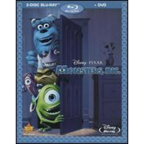 Pre-Owned Monsters, Inc. [2 Discs] [Blu-ray/DVD] (Blu-Ray 0786936807325) directed by David Silverman, Lee Unkrich, Pete Docter