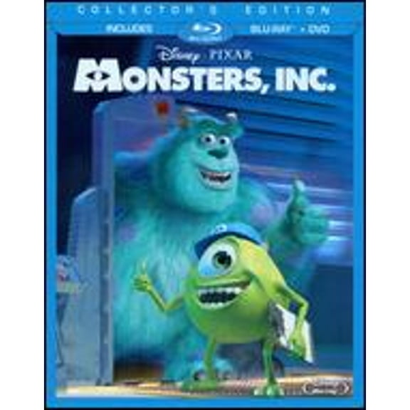 Pre-Owned Monsters, Inc. [3 Discs] [Blu-ray/DVD] (Blu-Ray 0786936829679) directed by David Silverman, Lee Unkrich, Pete Docter