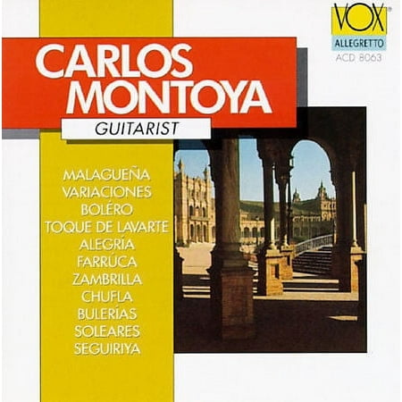 Pre-Owned Montoya: Guitar Works by Carlos Montoya (CD, Vox Allegretto)