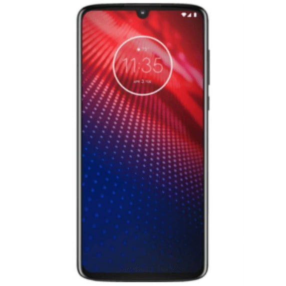 Restored Moto Z4 Unlocked (CDMA + GSM) 128GB Gray (Refurbished)