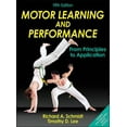 thumbnail image 1 of Pre-Owned Motor Learning and Performance with Access Code: From Principles to Application [With Access Code] (Hardcover) 1450443613 9781450443616, 1 of 1