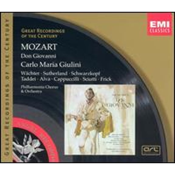 Pre-Owned Mozart: Don Giovanni (CD 0724356787322) by Eberhard Wächter (vocals), Elisabeth Schwarzkopf (vocals), Giuseppe Taddei (vocals), Gottlob Frick (vocals);...