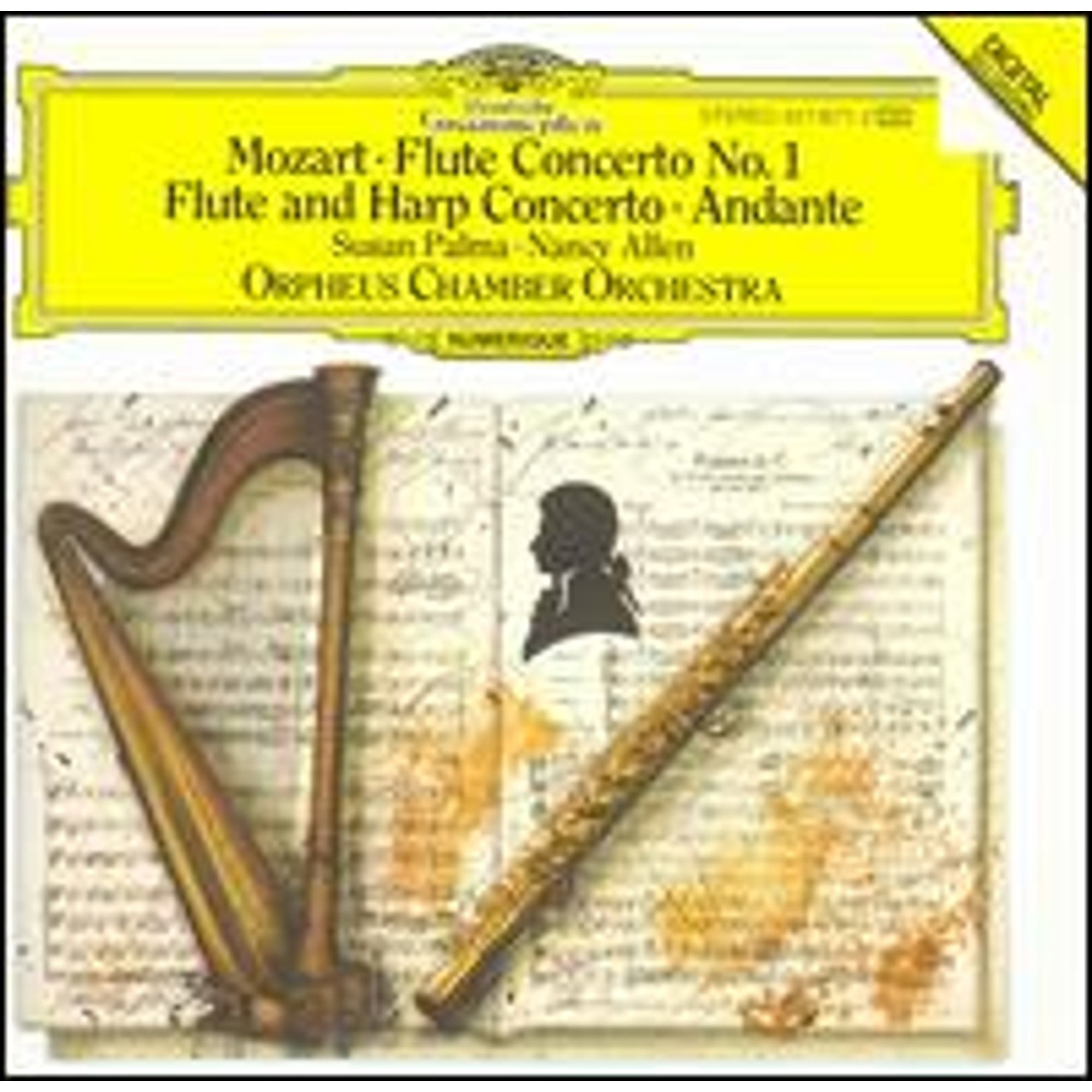 PreOwned Mozart Flute Concerto No. 1; Flute & Harp Concerto; Andante