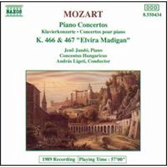 Pre-Owned Mozart: Piano Concertos Nos. 20 & 21 (CD 0730099543422) by Jenö Jandó (piano), Concentus Hungaricus, András Ligeti (conductor)