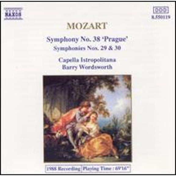 Pre-Owned Mozart: Symphonies Nos. 38, 29 & 30 (CD 0730099511926) by Capella Istropolitana, Barry Wordsworth (conductor)