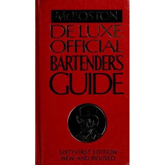 Pre-Owned Mr. Boston's Deluxe Official Bartender's Guide by Leo Cotton (Hardcover), Cooking, Food & Wine, English