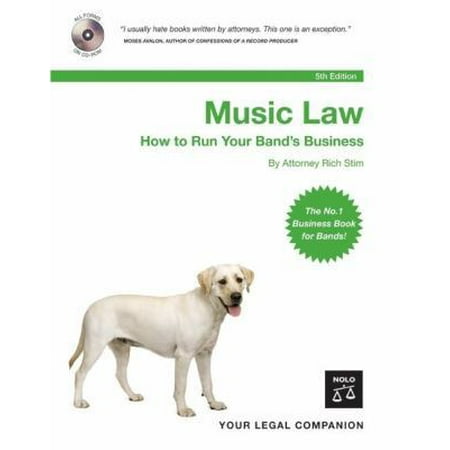 Pre-Owned Music Law: How to Run Your Band's Business [With CDROM] (Paperback) 1413305172 9781413305173