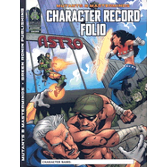 Pre-Owned Mutants & Masterminds Character Record Folio (Paperback) by Green Ronin Publishing (Creator)