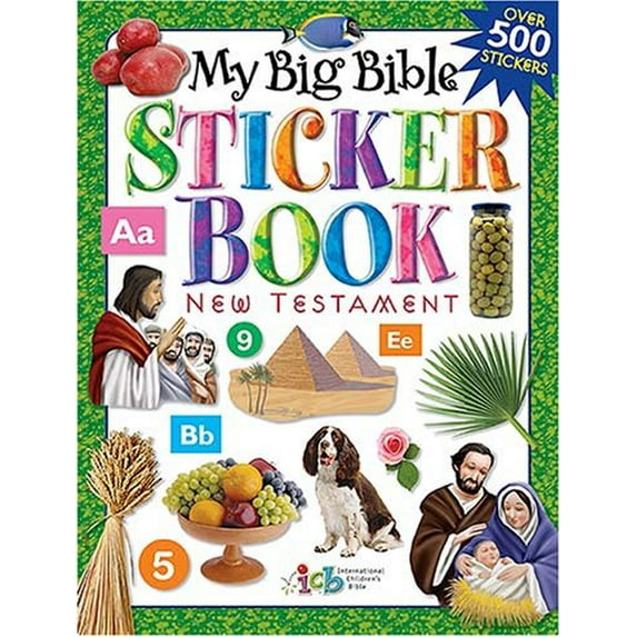 Pre-Owned My Big Bible Sticker Book: New Testament (Paperback) 1400308267 9781400308262
