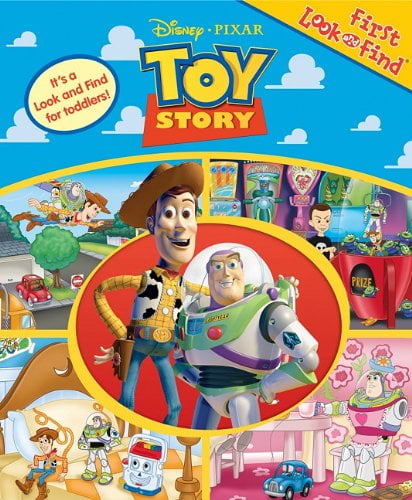 Pre-Owned Disney Pixar Toy Story Buzz Lightyear, Woody, and More! - First Look and Find Activity Book - PI Kids (Unknown) 1412774713 9781412774710