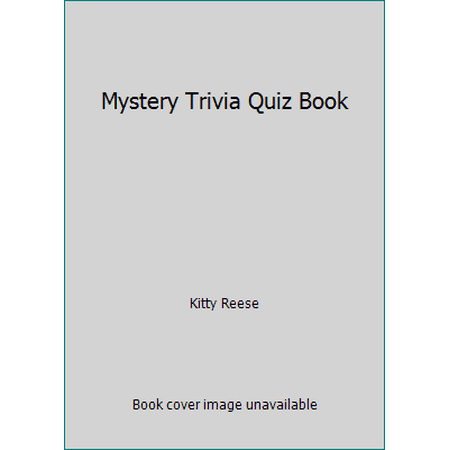 Mystery Trivia Quiz Book [Hardcover - Used]