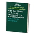 thumbnail image 1 of Pre-Owned NALS Basic Manual for the Legal Professional, 15th Student Study Guide Paperback, 1 of 1