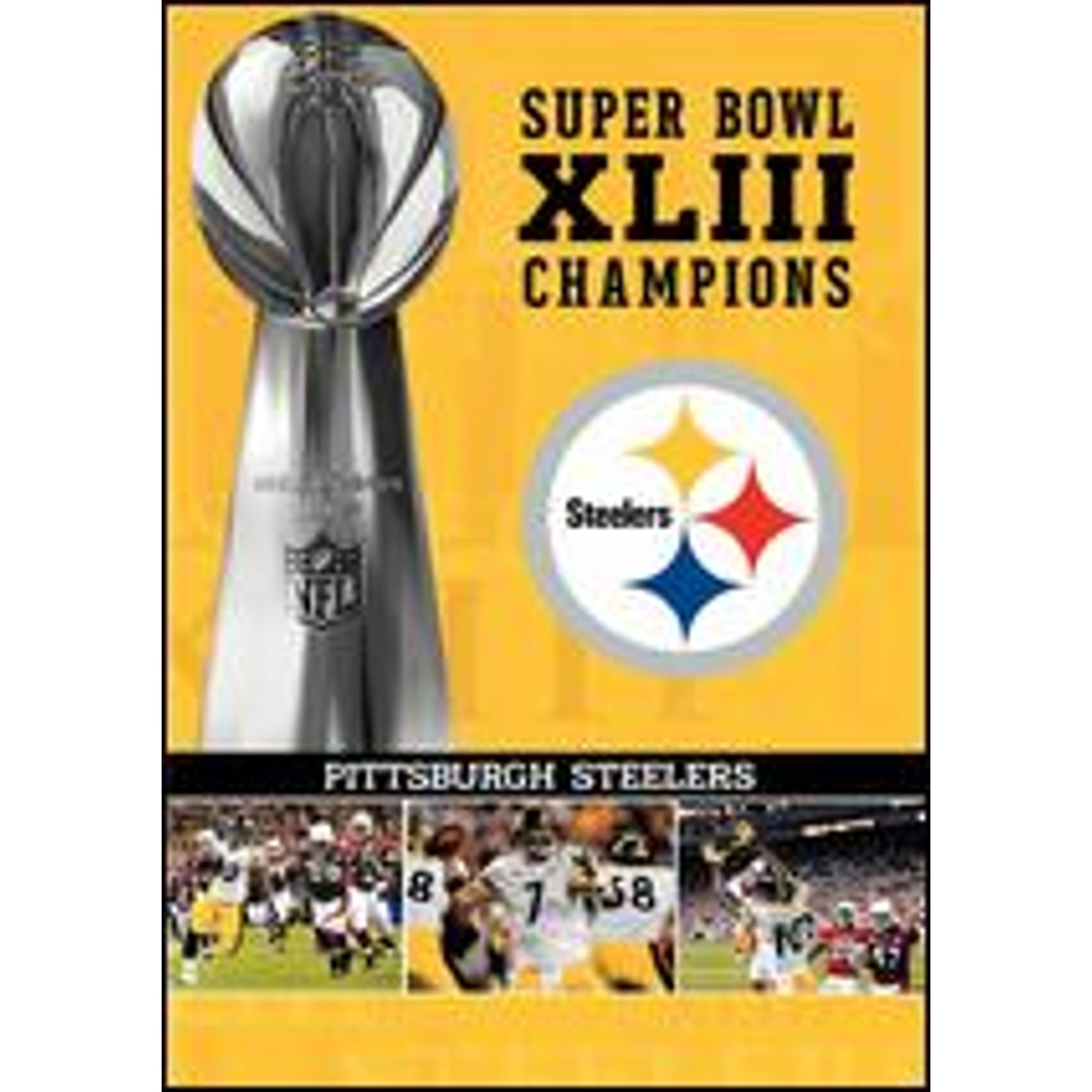 Pre-Owned NFL: Super Bowl XLIII Champions - Pittsburgh Steelers (DVD 0883929060160) directed by James Weiner, Robert Gill