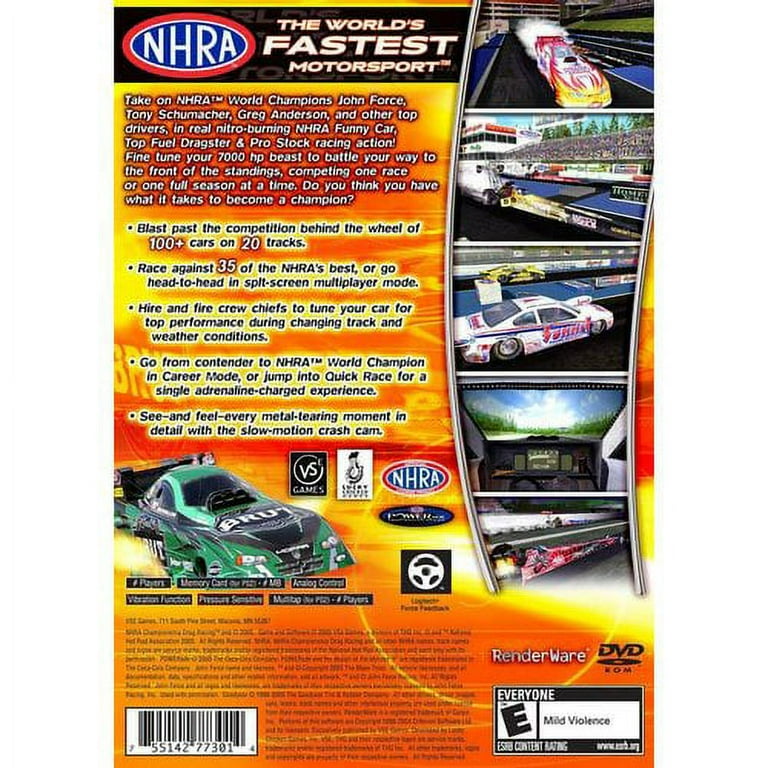 Purchased one of my favorite Childhood Racing Games: NHRA Drag Racing 2 :  r/NHRA