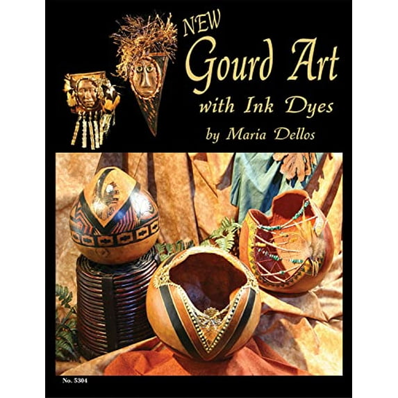 Pre-Owned New Gourd Art with Ink Dyes (Design Originals) (Paperback) 1574216147 9781574216141