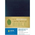 thumbnail image 1 of New International Version Large Print Reference Bible: Navy Blue Leather Look Catalog No. 81250 Paperback, 1 of 1